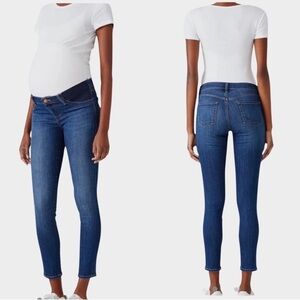 J BRAND Mama J Maternity Skinny Jeans Side Panel Under Belly Surrey Lane Size 30